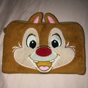Disney chip and dale makeup bag/ pencil case